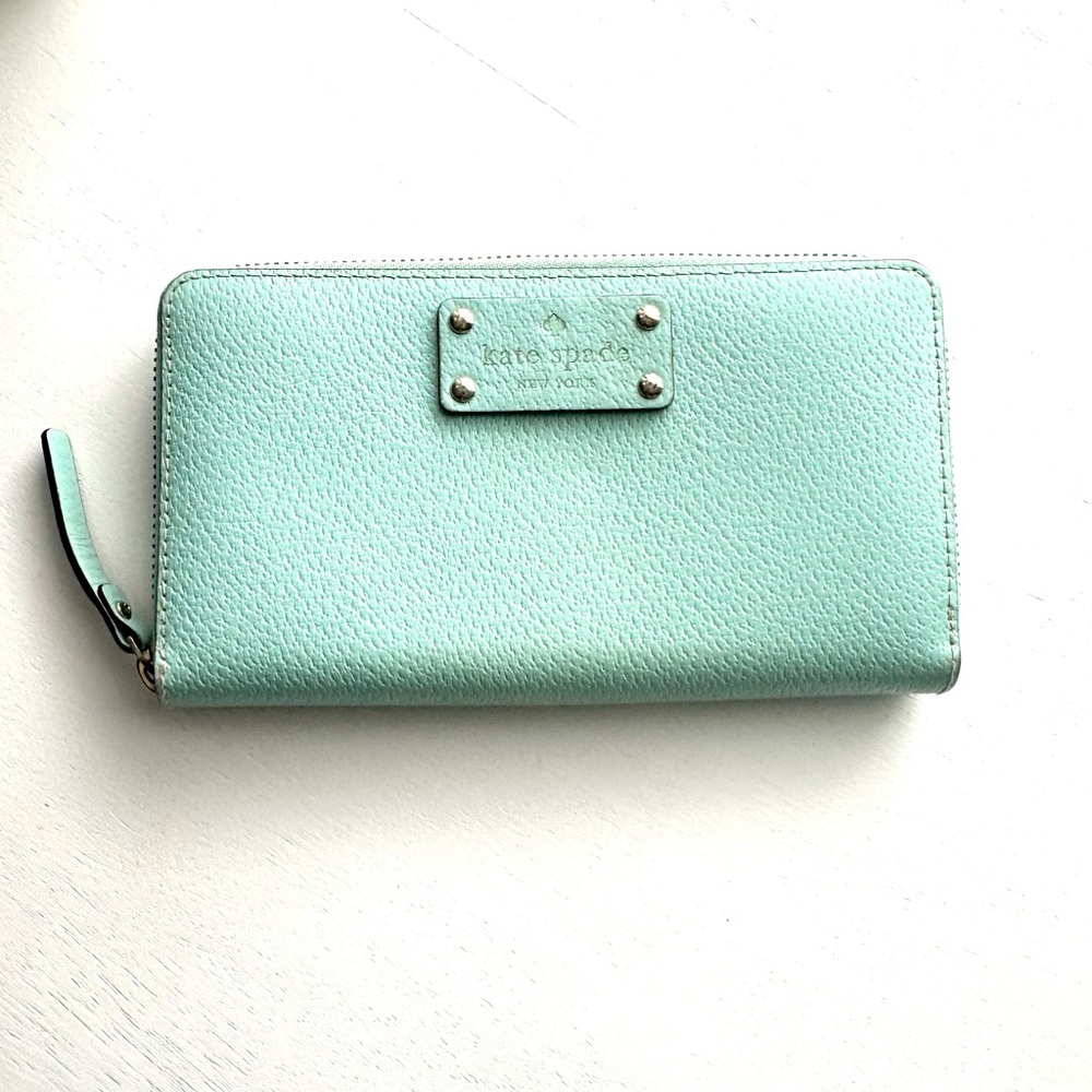 Kate Spade Wallet Continental Full Zip Leather Billfold Neda Wellesley Robinsegg